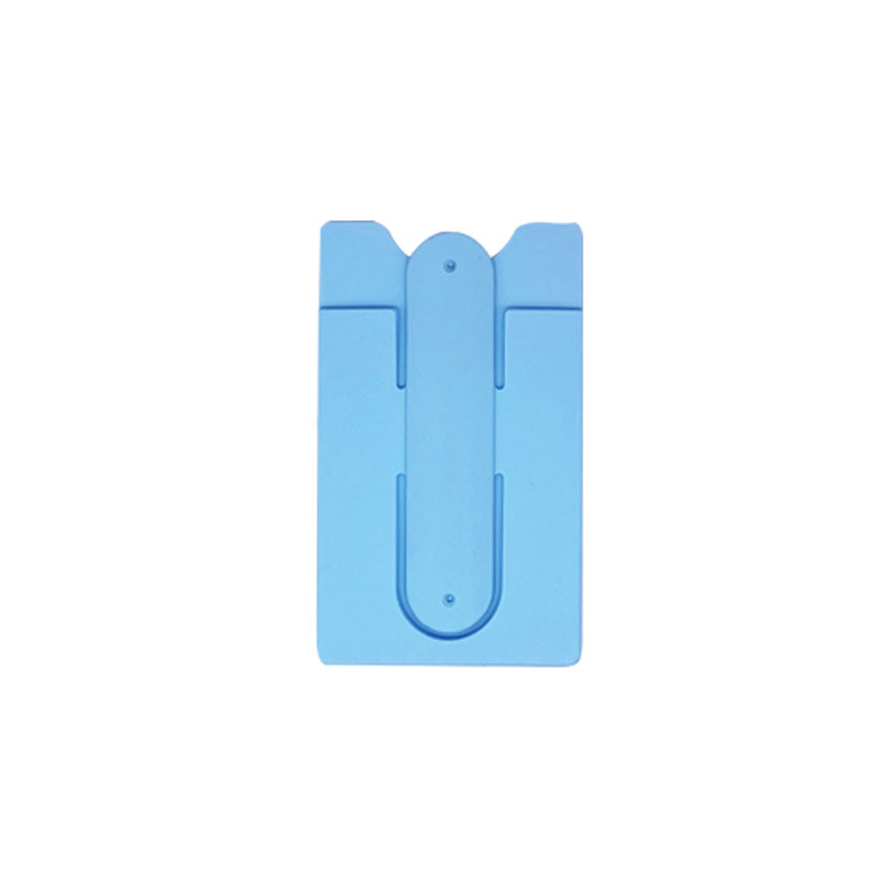 Silicone Phone Wallet w/Stand