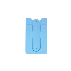 Silicone Phone Wallet w/Stand