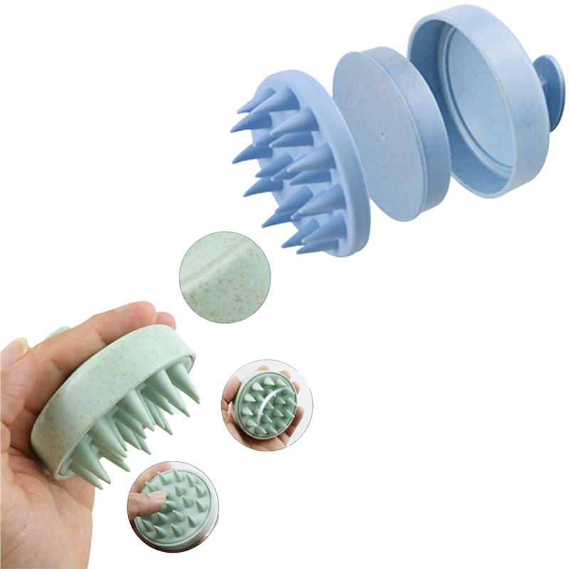 Wheat Straw Shampoo Brush/ Hair Scrubber/Head Massager