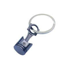 Mini Engine Piston Model Keychain