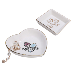 Ceramic Jewelry Tray Ring Dish