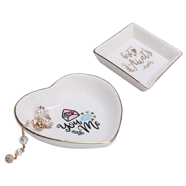 Ceramic Jewelry Tray Ring Dish