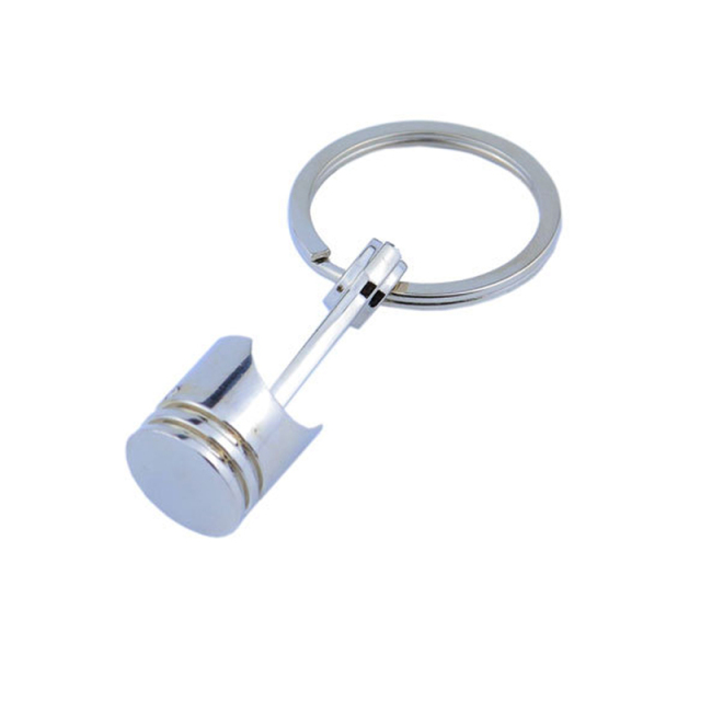 Mini Engine Piston Model Keychain