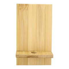 Bamboo Cell Phone Stand