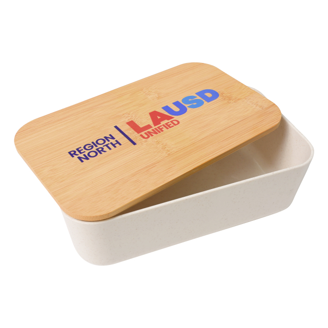 Wheat Straw Bento Lunch Box w/Tableware Set