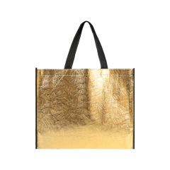 Laminated Metallic Glossy Tote Bag
