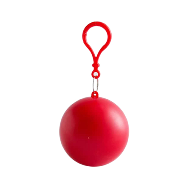 Portable Disposable Emergency Raincoat Poncho Ball