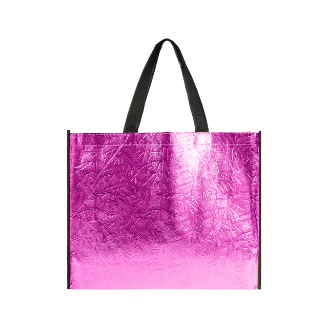 Laminated Metallic Glossy Tote Bag