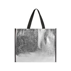 Laminated Metallic Glossy Tote Bag