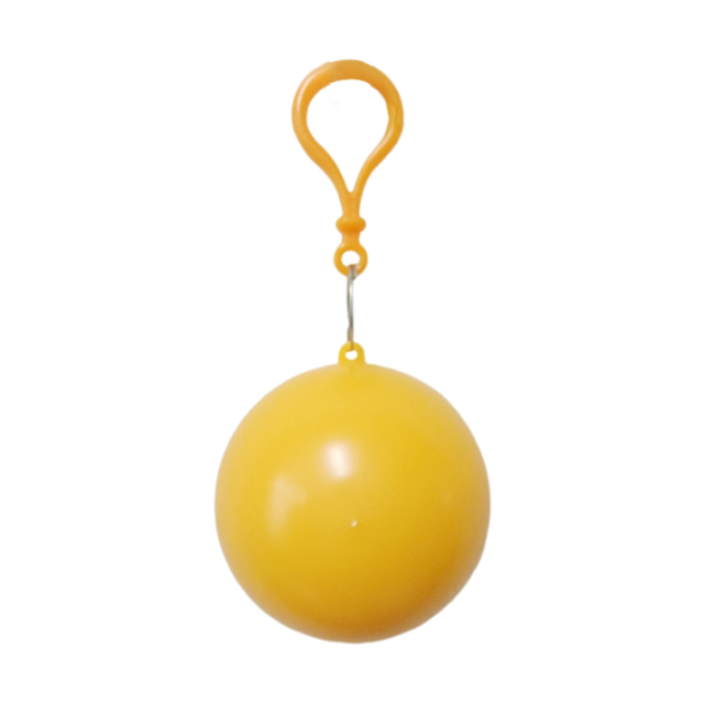 Portable Disposable Emergency Raincoat Poncho Ball