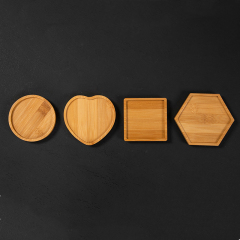 Round Bamboo Coaster