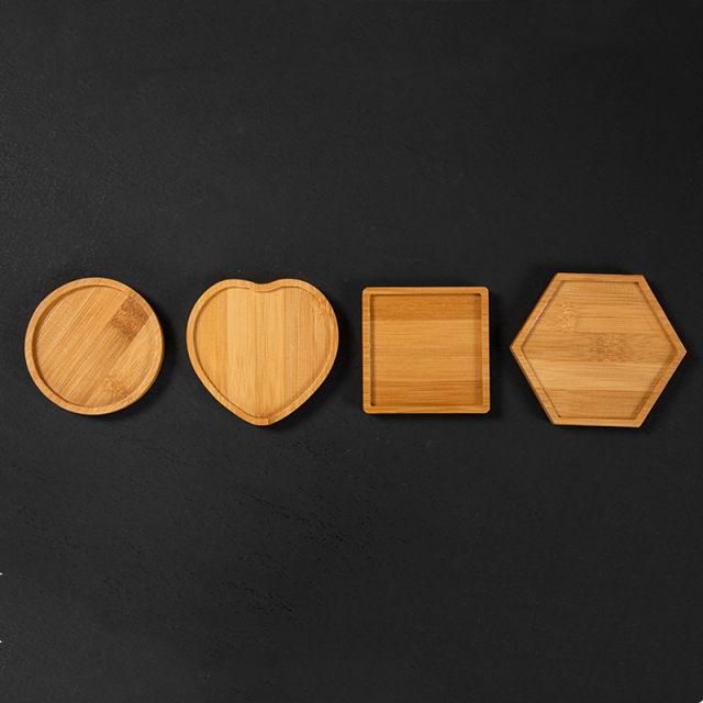 Round Bamboo Coaster