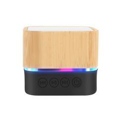 Bamboo Waterproof Wireless Speaker