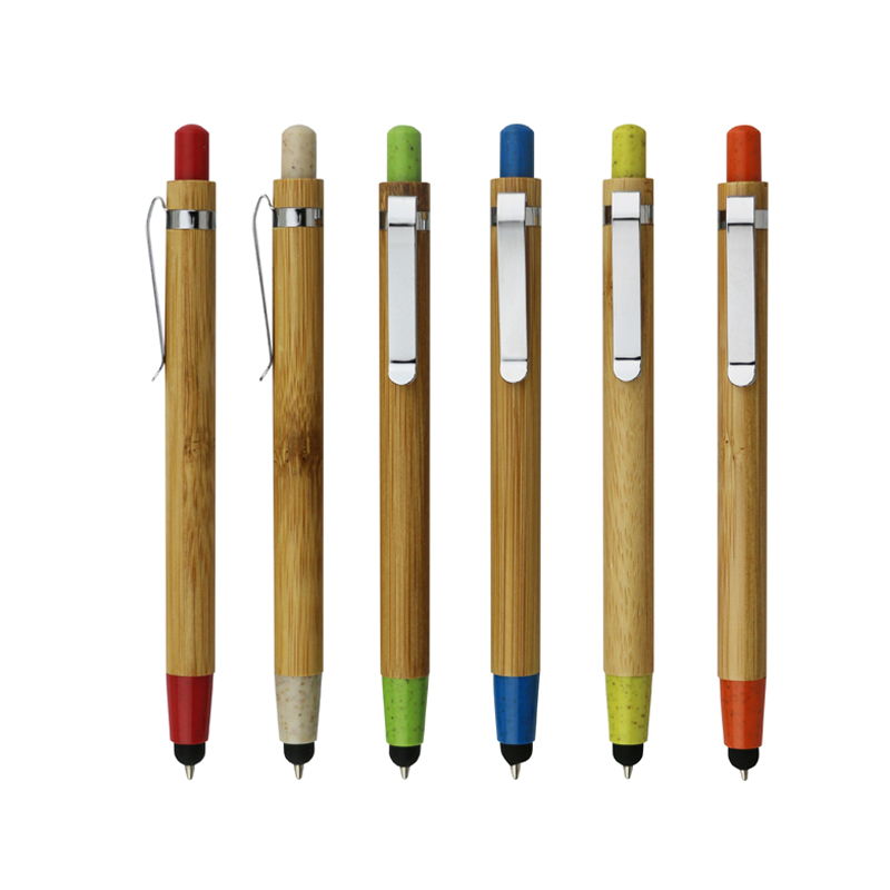 Natural Bamboo Wheat Straw Ballpoint Pen