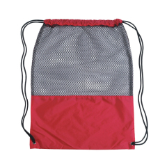 Mesh Drawstring Backpack