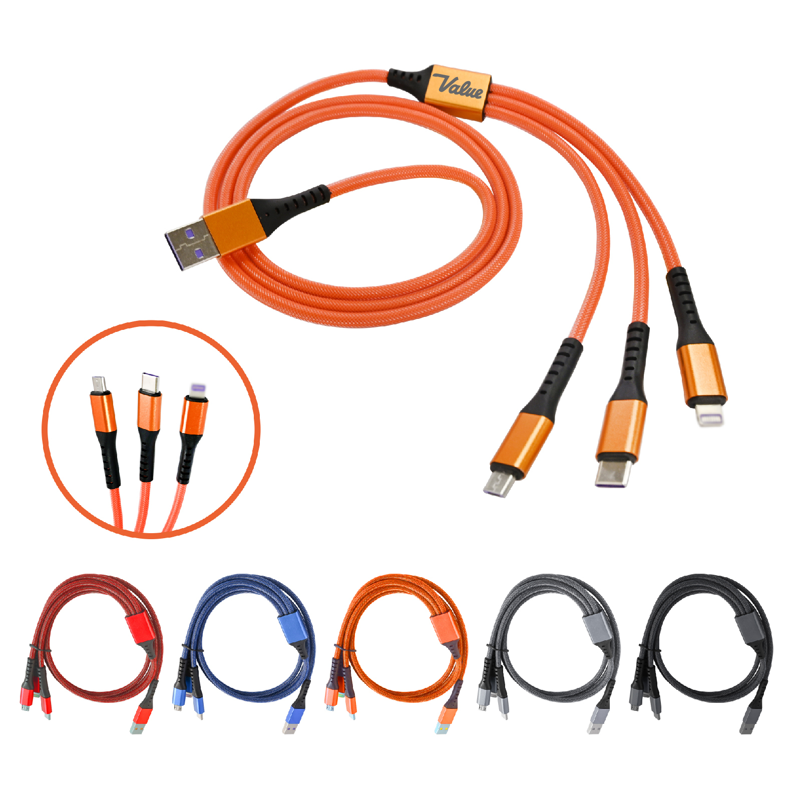 3-in-1 Charging Cable