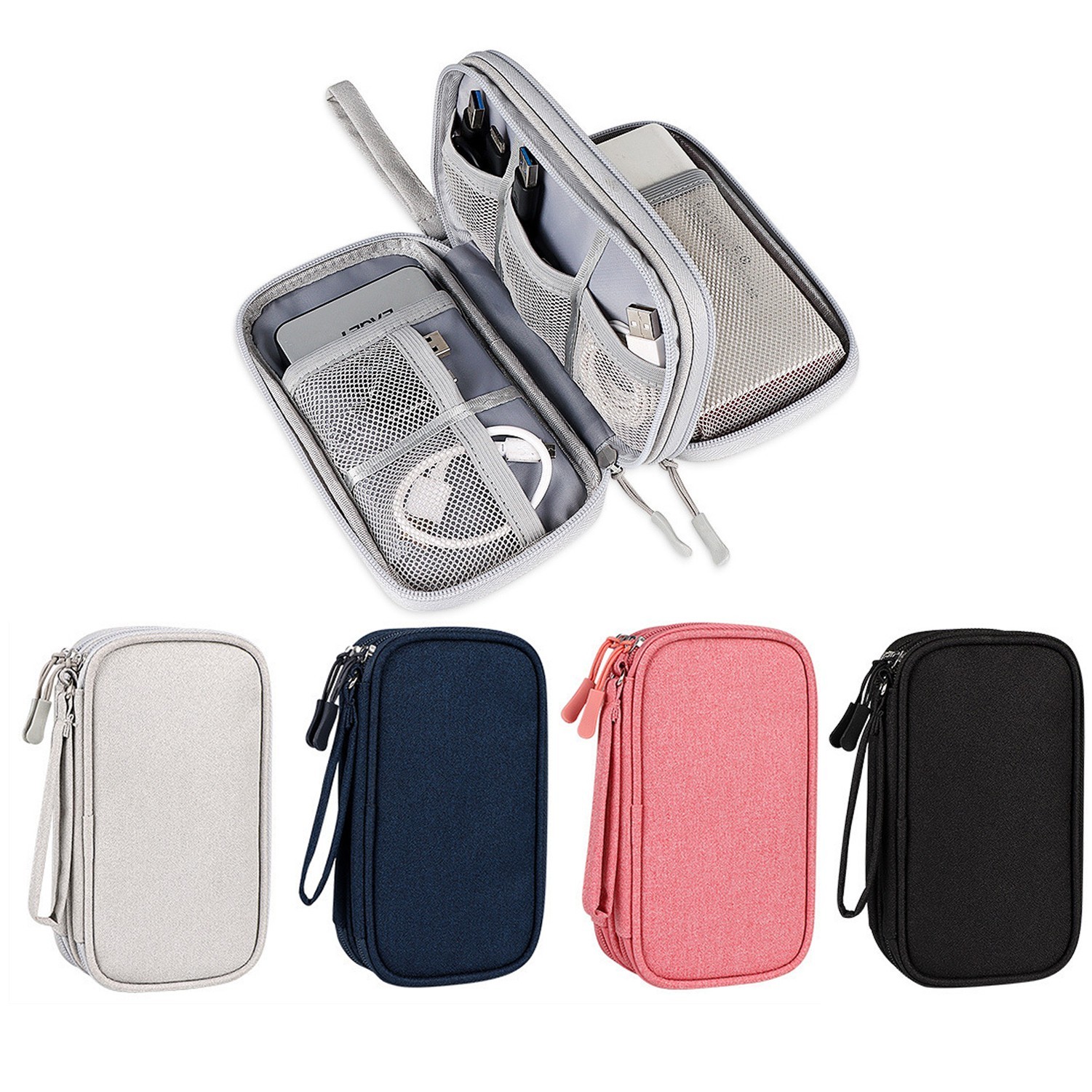 Double Layer Portable Travel Organizer