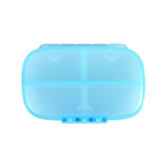 Portable 7 Compartment Pill Organizer Medicine Box