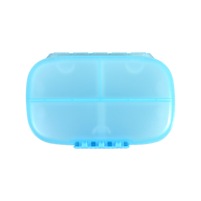 Portable 7 Compartment Pill Organizer Medicine Box