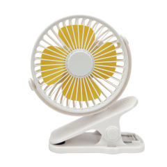 Portable USB Rechargeable Fan w/Clip