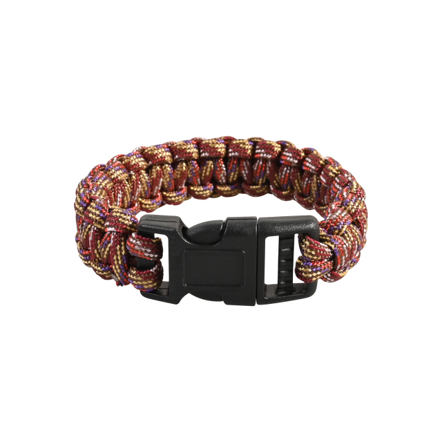 Survival Paracord Bracelet with Buckle