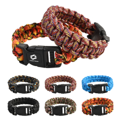Survival Paracord Bracelet with Buckle