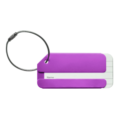 Aluminum Travel Suitcase Tag