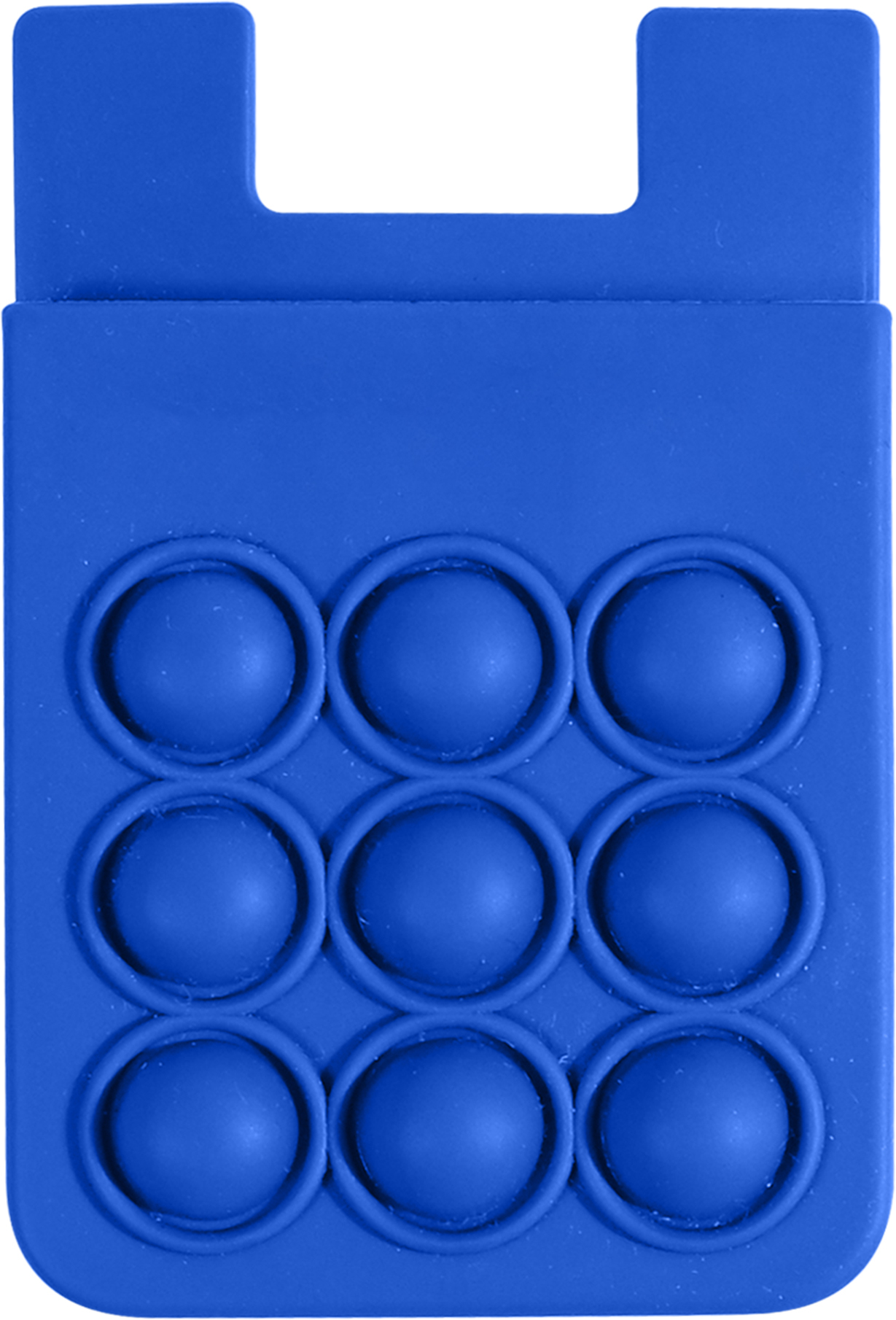 Push Pop Silicone Phone Wallet