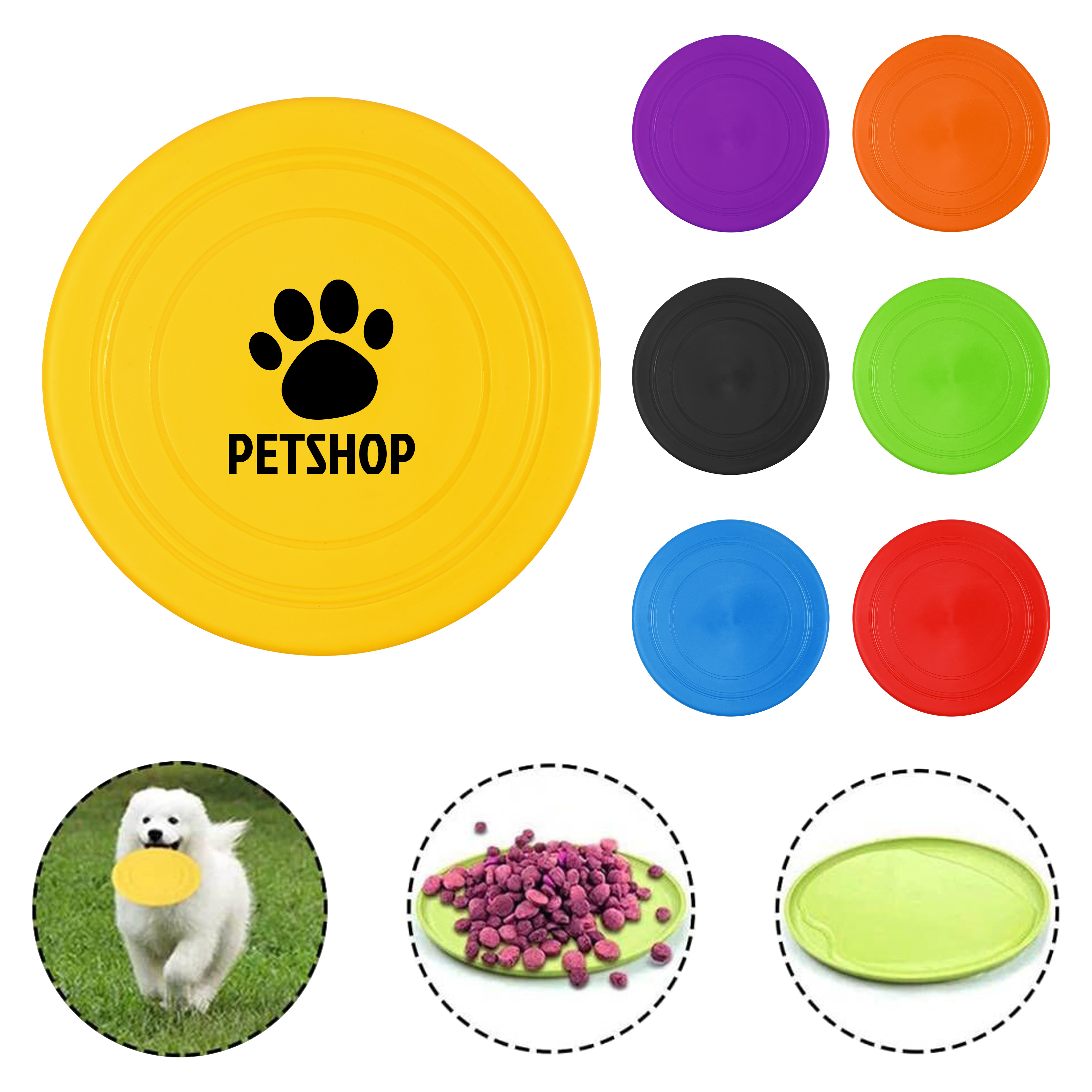 Dog Flying Disc Toy