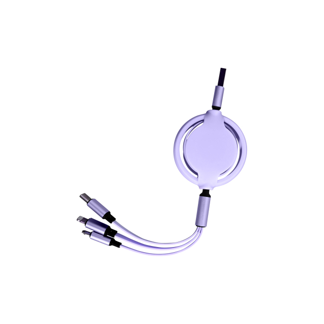 3-in-1 Retractable Charging Cable