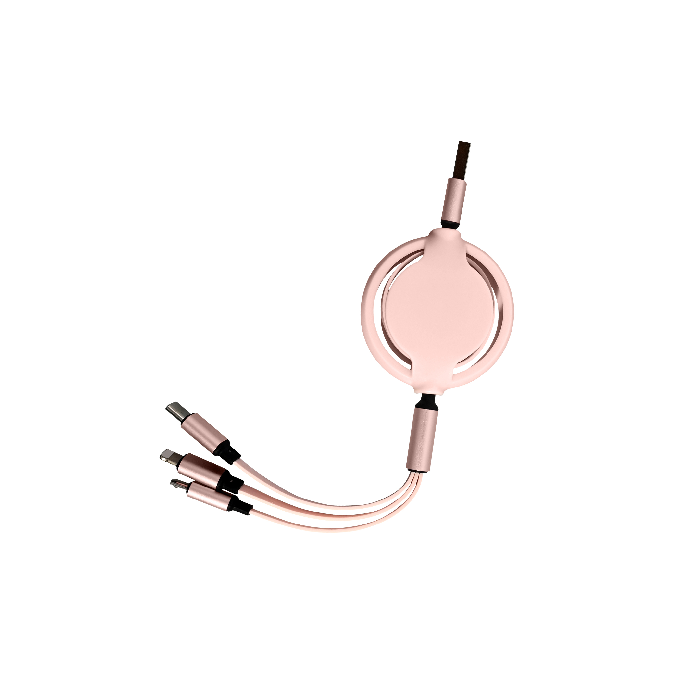 3-in-1 Retractable Charging Cable