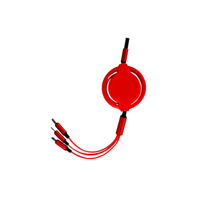 3-in-1 Retractable Charging Cable