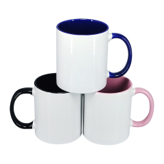 11oz Two-Tone Ceramic Mugs