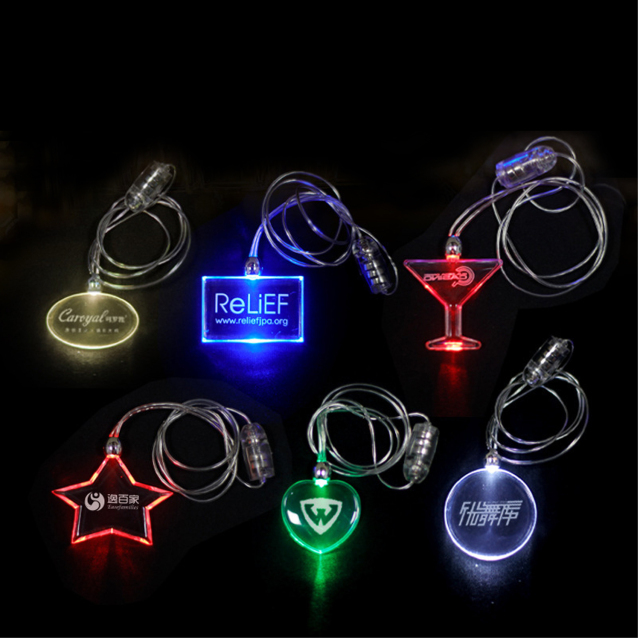 Glow In The Dark LED Necklace