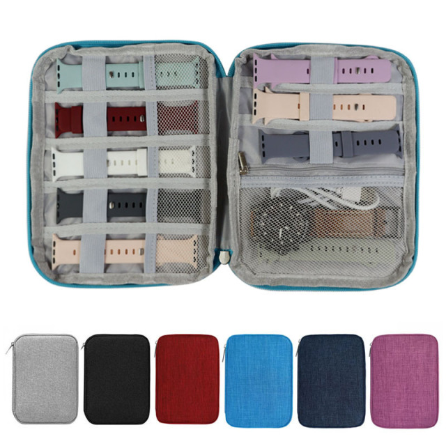 Versatile Watch Strap Storage Case for Travelers