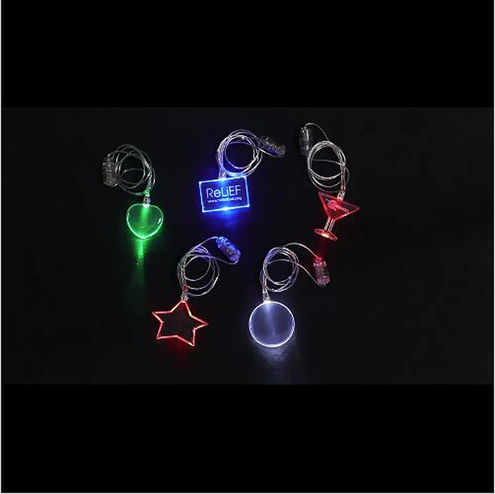 Glow In The Dark LED Necklace