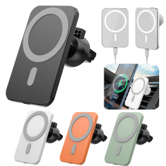 Magnetic Wireless Charger With Car Mount