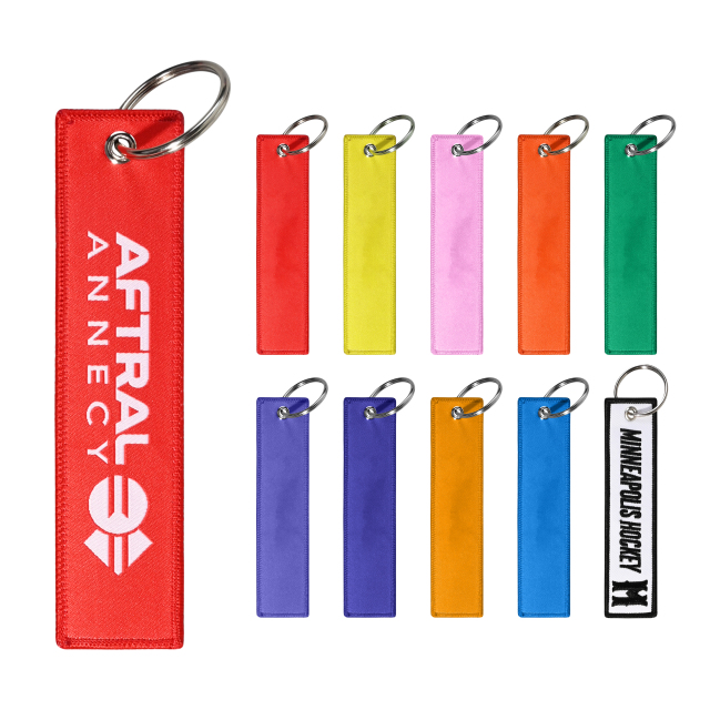 Custom Embroidery Key Tag