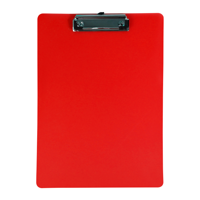 A4 PVC Clipboard with Metal Clip