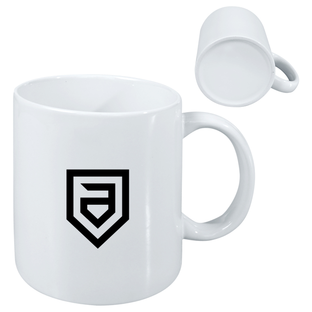 White Ceramic Mug 11 Oz