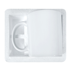 White Ceramic Mug 11 Oz