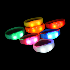Sound Activated Light Up LED Bracelet