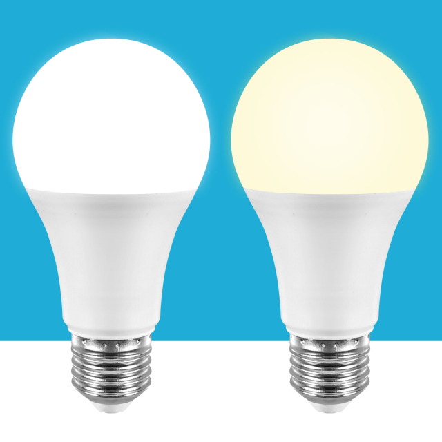 9W LED Light Bulbs - 3000K Warm Light / 6500K Bright Light