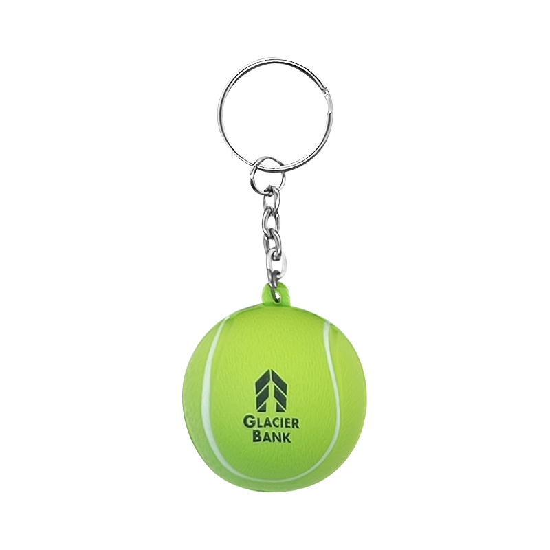 Sports Ball Stress Reliever Keychain