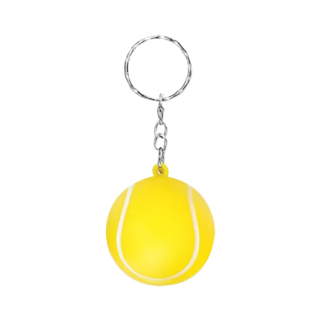 Sports Ball Stress Reliever Keychain