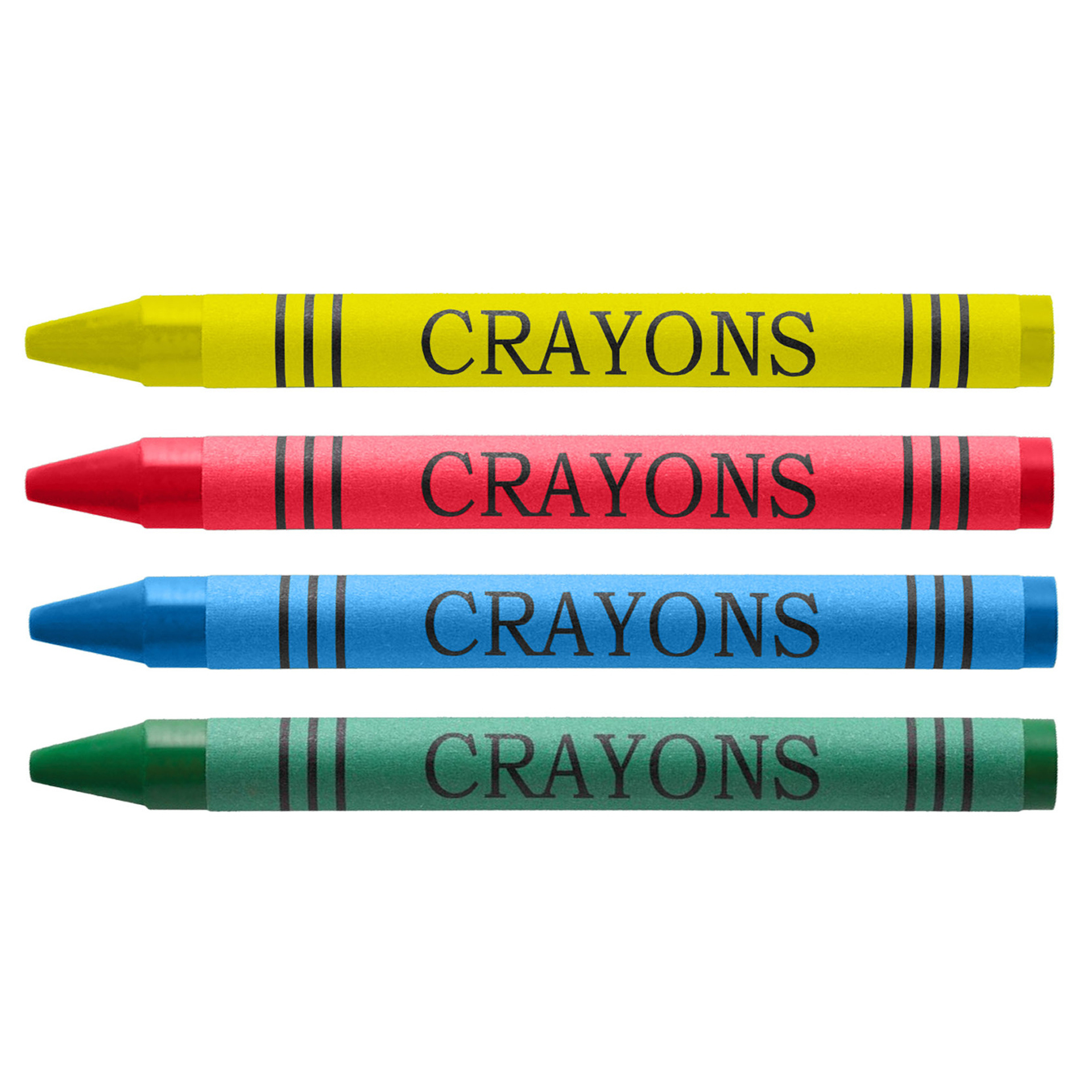 4 Pack Crayons