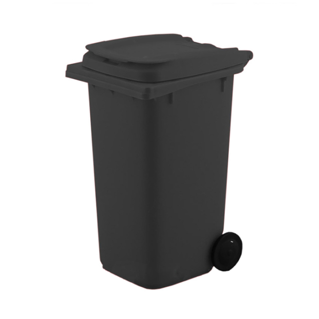 Mini Desktop Trash Can Pen Holder