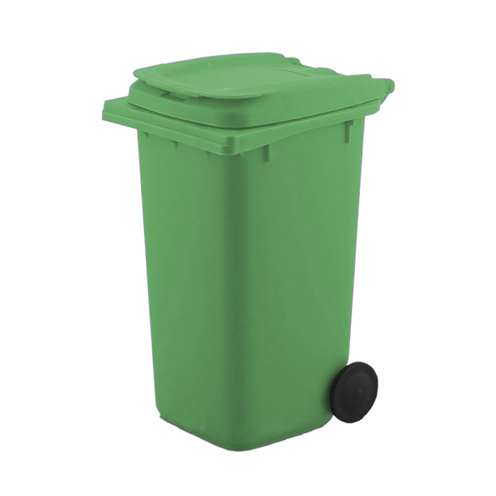 Mini Desktop Trash Can Pen Holder