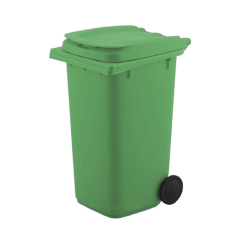 Mini Desktop Trash Can Pen Holder