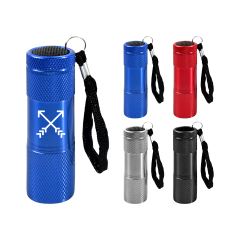 9LED Aluminum Mini Flashlight